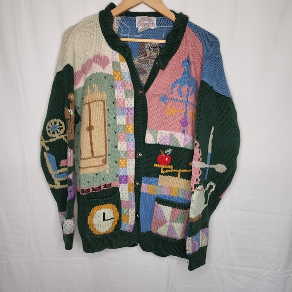 traditional trading co Sweaters - Traditional trading Co vintage teacher/ granny sweater